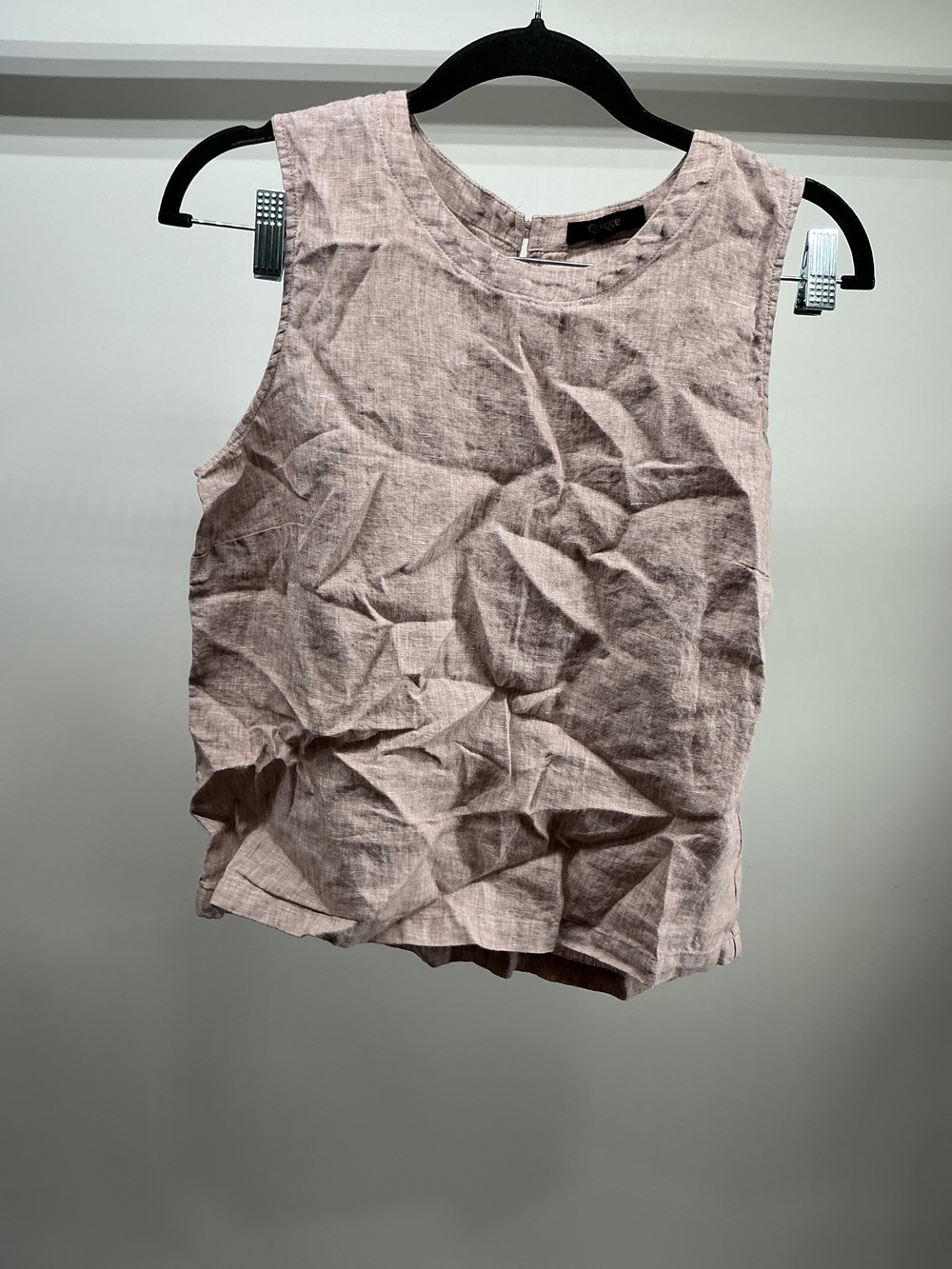 100% European Linen Tank